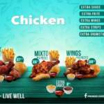 Menu Primos Chicken Rabat June 2023 145311